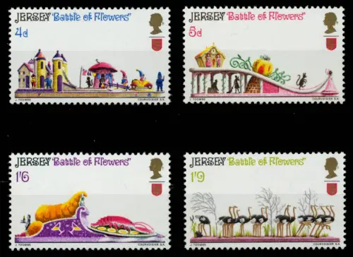 JERSEY 1970 Nr 30-33 postfrisch 6C193E