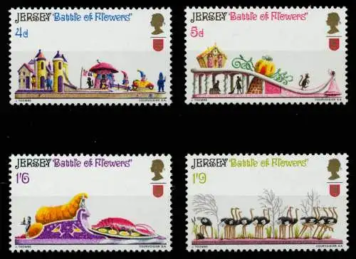 JERSEY Nr 30-33 postfrisch 6C193E