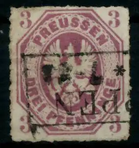 PREUSSEN Nr 19a gestempelt 6C1C6A