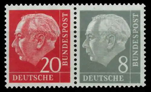 BRD ZUSAMMENDRUCK Nr W23YII postfrisch WAAGR PAAR 6C3776