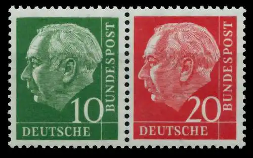 BRD ZUSAMMENDRUCK Nr W21YII postfrisch WAAGR PAAR 6C3796