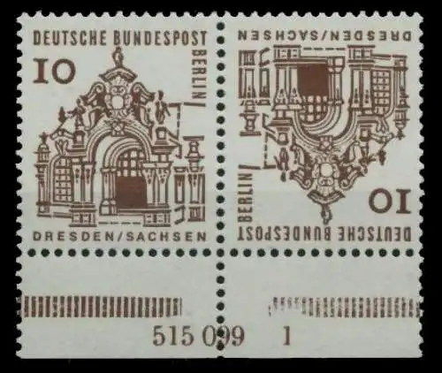 BERLIN ZUSAMMENDRUCK Nr K4a HAN 515.099.1 postfrisch WA 6C393E