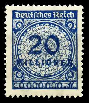 D-REICH INFLA Nr 319A postfrisch 6B47CA