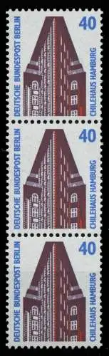 BERLIN DS SEHENSWÜRDIGKEITEN Nr 816R postfrisch 3ER STR 6C39EE