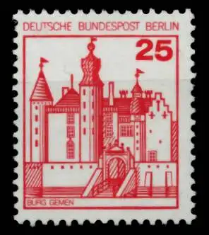 BERLIN DS BURGEN U. SCHLÖSSER Nr 587R postfrisch 6C3B8E