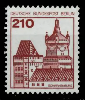 BERLIN DS BURGEN U. SCHLÖSSER Nr 589R postfrisch 6C3BCA