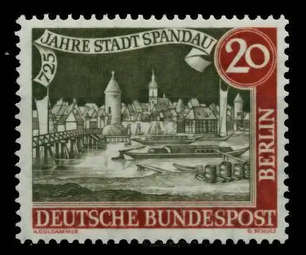 BERLIN 1957 Nr 159yV postfrisch 6C3C22
