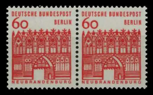 BERLIN DS D-BAUW. 1 Nr 247 postfrisch WAAGR PAAR 6C3D5A