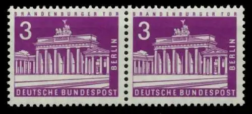 BERLIN DS BAUTEN 2 Nr 231 postfrisch WAAGR PAAR 6C3DFE
