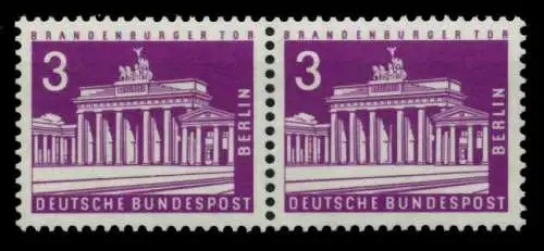 BERLIN DS BAUTEN 2 Nr 231 postfrisch WAAGR PAAR 6C3E06