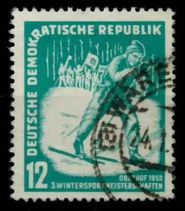 DDR 1952 Nr 298 gestempelt 6C6B32