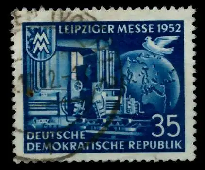 DDR 1952 Nr 316XII gestempelt 6C6B96