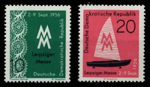 DDR 1956 Nr 536-537 postfrisch 6C6C36