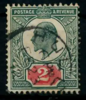 GROSSBRITANNIEN 1902-1911 Nr 106A gestempelt 6C6D5E