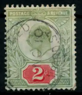 GROSSBRITANNIEN 1902-1911 Nr 106A gestempelt 6C6D8E