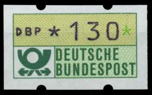 BRD ATM 1981 Nr 1-1-130 postfrisch 6C9D3A
