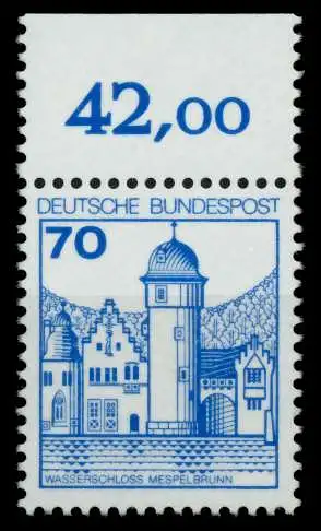 BRD DS BURGEN u. SCHLÖSSER Nr 918 postfrisch ORA 6C9D76