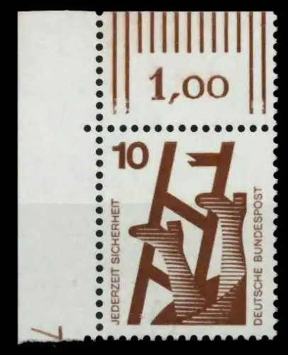 BRD DS UNFALLV Nr 695A-DZ7 postfrisch ECKE-OLI 6C9DFA
