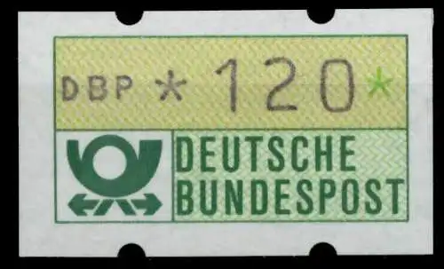 BRD ATM 1981 Nr 1-1-120R postfrisch 6CBE76