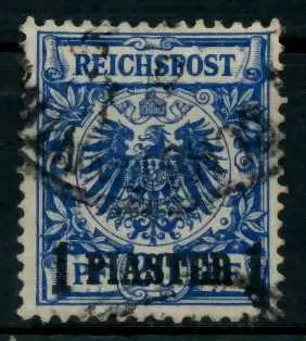 DEUTSCHE AUSLANDSPOSTÄMTER TÜRKEI Nr 8b gestempelt gepr. 6CDEE6