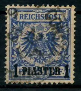 DEUTSCHE AUSLANDSPOSTÄMTER TÜRKEI Nr 8b gestempelt gepr. 6CDEEE