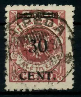 MEMEL 1923 Nr 175I zentrisch gestempelt gepr. 6CE3FA