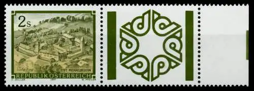 ÖSTERREICH DS STIFTE KLÖSTER Nr 2039Zf postfrisch WAAGR 6ED09E