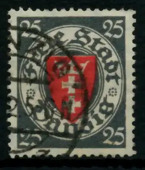 DANZIG 1924 Nr 197xb gestempelt 6D0EE6