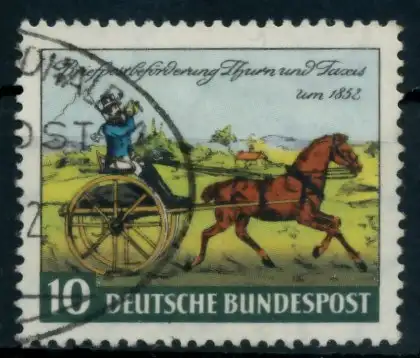 BRD 1952 Nr 160 gestempelt 6D10BA