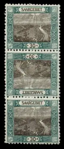 SAARGEBIET LANDS.BILD Nr 58A Kdr III oder IV postfrisch 6D1146