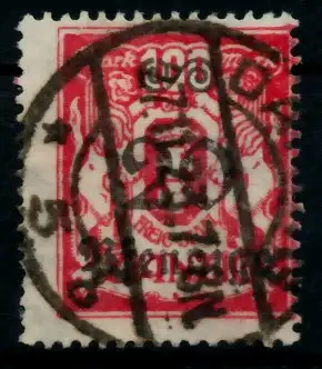 DANZIG 1923 Nr 183 zentrisch gestempelt 6D1506