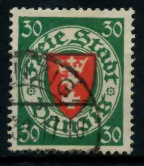 DANZIG 1924 Nr 198xb gestempelt 6D3876