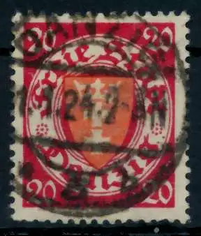 DANZIG 1924 Nr 196xa gestempelt 6D38E6