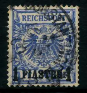 DEUTSCHE AUSLANDSPOSTÄMTER TÜRKEI Nr 8d gestempelt 6D3B3E