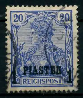 DEUTSCHE AUSLANDSPOSTÄMTER TÜRKEI Nr 14I gestempelt 6D3B8E