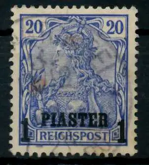 DEUTSCHE AUSLANDSPOSTÄMTER TÜRKEI Nr 14I gestempelt 6D3C02