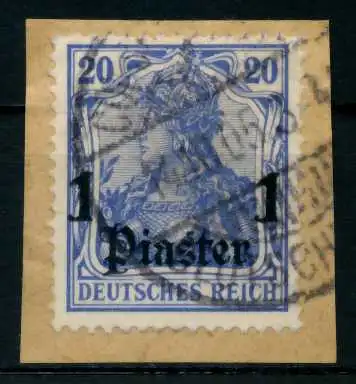 DEUTSCHE AUSLANDSPOSTÄMTER TÜRKEI Nr 38a gestempelt BRFS 6D3C26