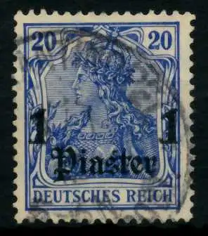 DEUTSCHE AUSLANDSPOSTÄMTER TÜRKEI Nr 38a gestempelt 6D3C46