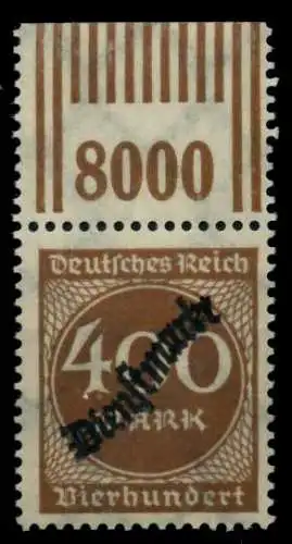 D-REICH DIENST Nr 80 W OR 2-9-2 postfrisch ORA 6D5E32