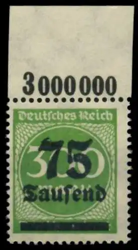 D-REICH INFLA Nr 286P OR postfrisch ORA 6D622A