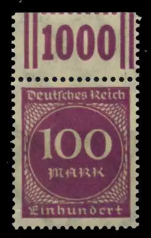 DEUTSCHES REICH 1923 INFLA Nr 268bW OR 2-9-2 postfrisch 6D632E