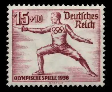 3. REICH 1936 Nr 614 postfrisch 6DA6B2