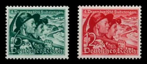 DEUTSCHES REICH 1938 Nr 684-685 postfrisch 6DA77A