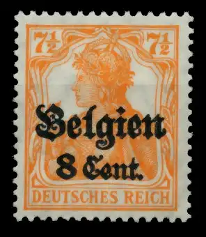 BES. 1WK LANDESPOST BELGIEN Nr 13aI postfrisch 6DCD16