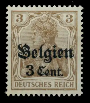 BES 1WK LP BELGIEN Nr 11aI postfrisch 6DCD42