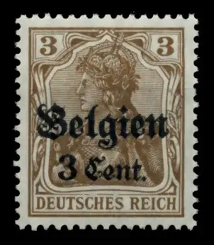 BES 1WK LP BELGIEN Nr 11aI postfrisch 6DCD4A