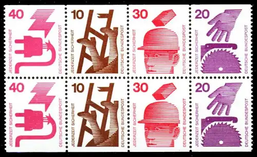 BRD BUND HEFTCHENBLATT Nr HB 25 postfrisch S1ADD4A