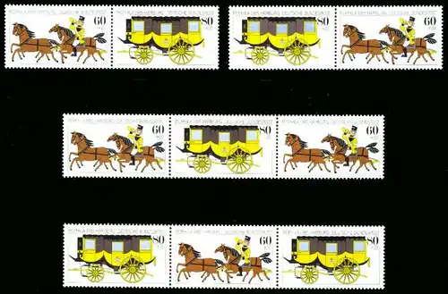 BRD ZUSAMMENDRUCK Nr WZD5-WZD8 postfrisch S1ADDCE