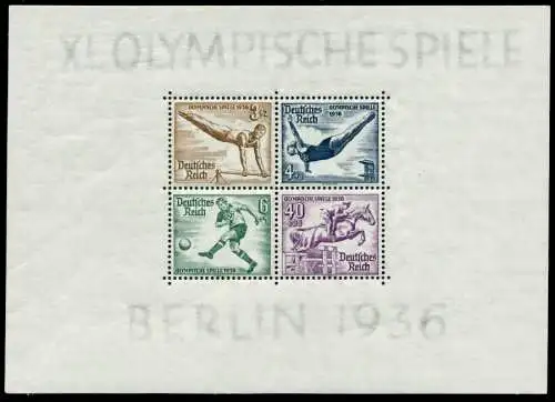 DEUTSCHES REICH Block 5+6 postfrisch 6DD1DE