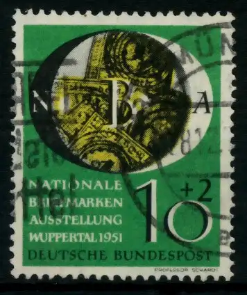 BRD 1951 Nr 141 gestempelt 6DF36A